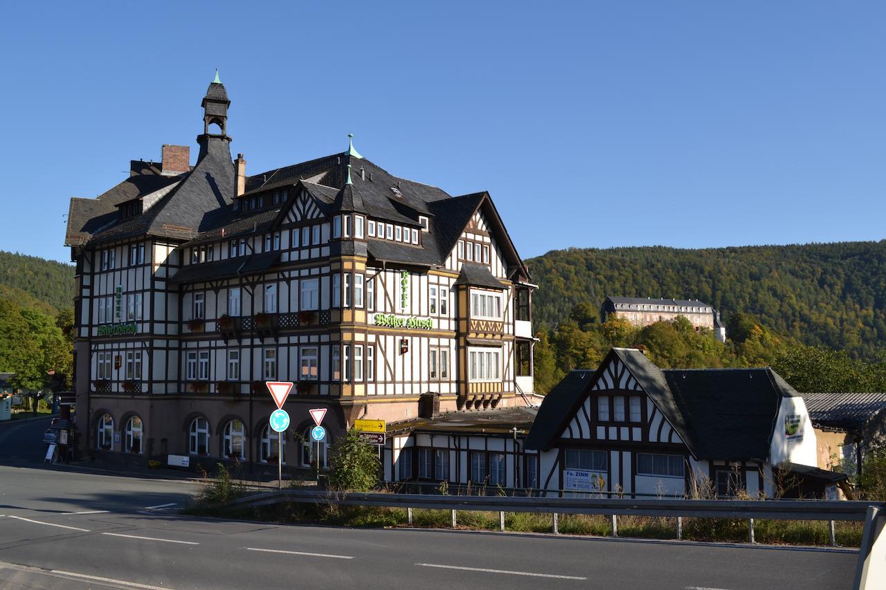 Hotel Weisser Hirsch Schwarzburg Esterno foto